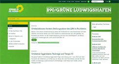 Desktop Screenshot of gruene-lu.de